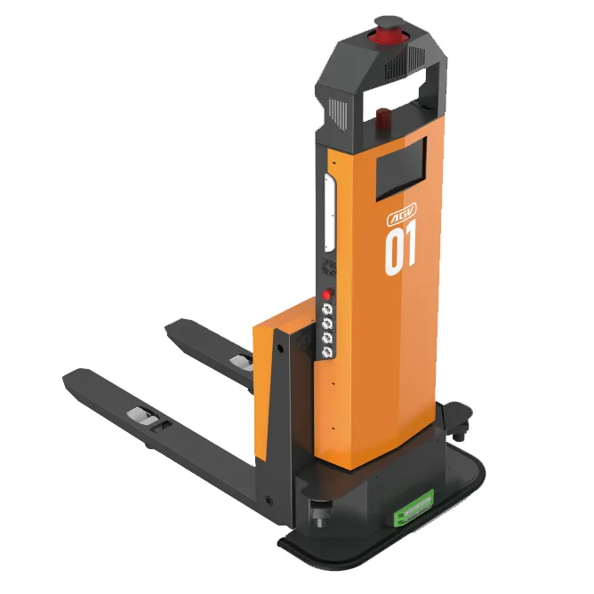 Laser Enabled Forklift AGVs